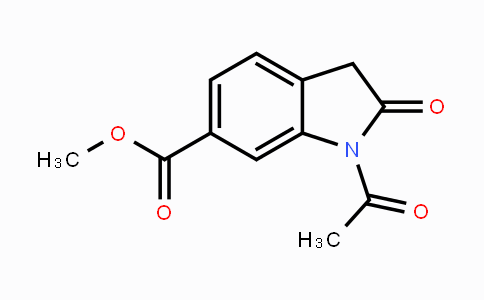 CAS No. 676326-36-6, Methyl 1-acetyl-2-oxoindoline-6-carboxylate