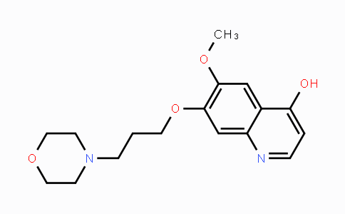 CAS No. 1167053-13-5, 6-Methoxy-7-(3-morpholinopropoxy)quinolin-4-ol