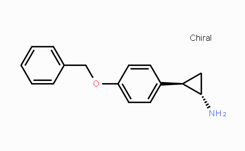 CAS No. 1221595-65-8, (1S,2R)-2-(4-(Benzyloxy)phenyl)cyclopropanamine