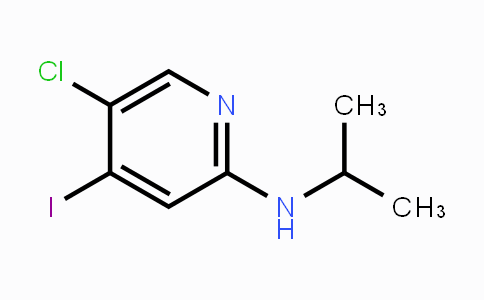 CAS No. 869886-87-3, 5-Chloro-4-iodo-N-isopropylpyridin-2-amine
