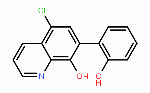 CAS No. 648896-38-2, 5-Chloro-7-(2-hydroxyphenyl)quinolin-8-ol