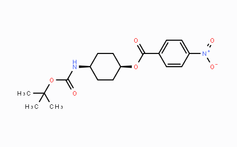 CAS No. 847416-31-3, (1s,4s)-4-((tert-Butoxycarbonyl)amino)-cyclohexyl 4-nitrobenzoate