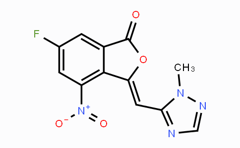 CAS No. 1322616-34-1, (Z)-6-Fluoro-3-((1-methyl-1H-1,2,4-triazol-5-yl)methylene)-4-nitroisobenzofuran-1(3H)-one