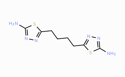 CAS No. 98558-04-4, 5,5'-(Butane-1,4-diyl)bis(1,3,4-thiadiazol-2-amine)
