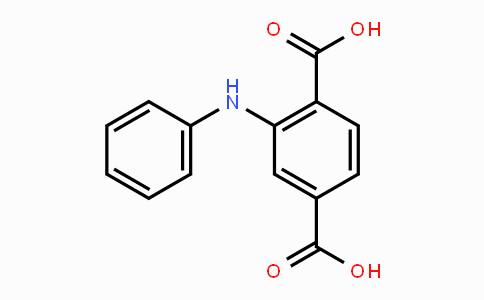 CAS No. 566155-75-7, 2-(Phenylamino)terephthalic acid