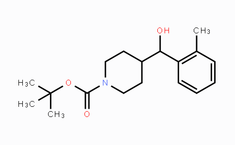 1107015-34-8 | tert-Butyl 4-(hydroxy(o-tolyl)methyl)-piperidine-1-carboxylate