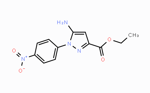 CAS No. 866838-08-6, Ethyl 5-amino-1-(4-nitrophenyl)-1H-pyrazole-3-carboxylate
