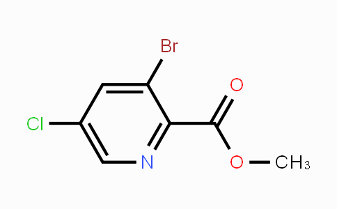 CAS No. 1214362-45-4, Methyl 3-bromo-5-chloropicolinate