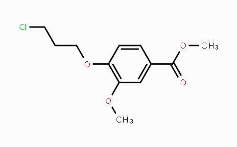 CAS No. 111627-40-8, Methyl 4-(3-chloropropoxy)-3-methoxybenzoate