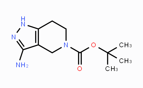CAS No. 398491-64-0, tert-Butyl 3-amino-6,7-dihydro-1H-pyrazolo-[4,3-c]pyridine-5(4H)-carboxylate