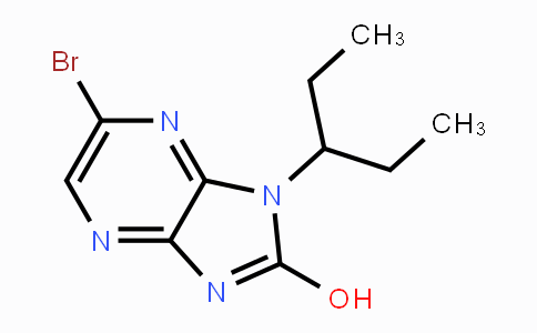 CAS No. 1005490-98-1, 6-Bromo-1-(pentan-3-yl)-1H-imidazo[4,5-b]pyrazin-2-ol