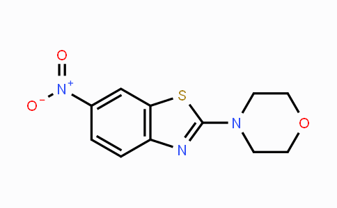 CAS No. 423738-98-1, 4-(6-Nitrobenzo[d]thiazol-2-yl)morpholine