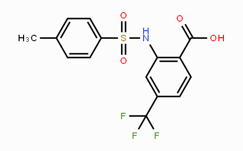 CAS No. 1052490-28-4, 2-(4-Methylphenylsulfonamido)-4-(trifluoromethyl)benzoic acid