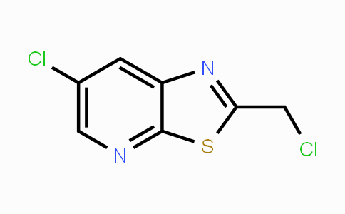 CAS No. 1256478-41-7, 6-Chloro-2-(chloromethyl)thiazolo[5,4-b]pyridine
