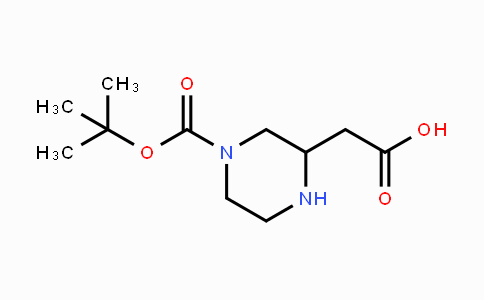 CAS No. 183591-72-2, 2-(4-(tert-Butoxycarbonyl)piperazin-2-yl)acetic acid