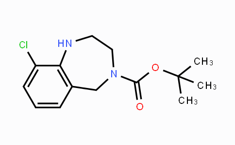 CAS No. 886364-21-2, tert-Butyl 9-chloro-2,3-dihydro-1H-benzo-[e][1,4]diazepine-4(5H)-carboxylate
