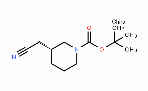 CAS No. 1039361-80-2, (R)-1-Boc-3-哌啶乙腈
