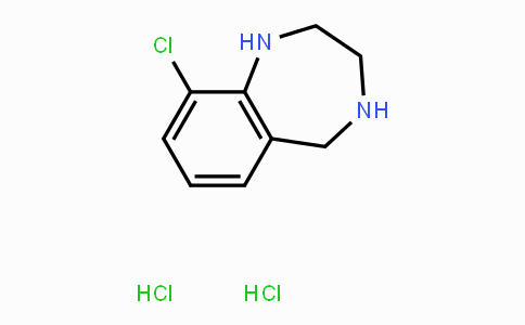 CAS No. 1159823-84-3, 9-Chloro-2,3,4,5-tetrahydro-1H-benzo-[e][1,4]diazepine dihydrochloride