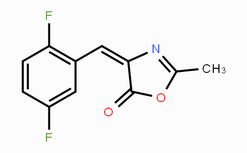 CAS No. 1017294-08-4, 4-(2,5-Difluorobenzylidene)-2-methyloxazol-5(4H)-one