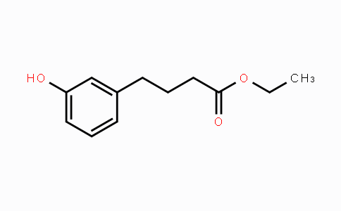 CAS No. 160721-25-5, Ethyl 4-(3-hydroxyphenyl)butanoate