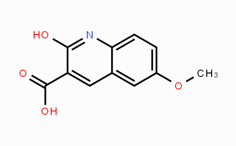 CAS No. 154386-35-3, 2-Hydroxy-6-methoxyquinoline-3-carboxylic acid