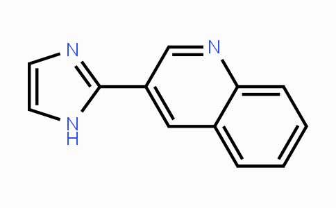 CAS No. 1006589-08-7, 3-(1H-Imidazol-2-yl)quinoline