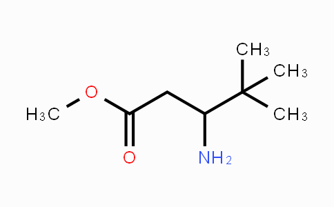 CAS No. 1273387-45-3, Methyl 3-amino-4,4-dimethylpentanoate