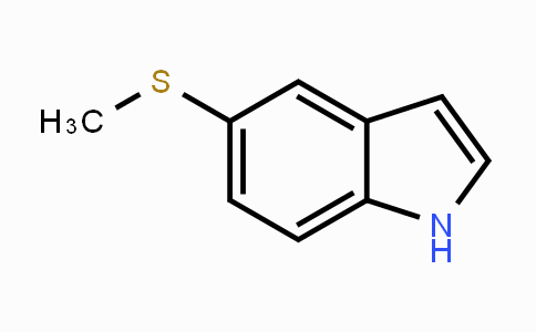 CAS No. 77248-65-8, 5-(Methylthio)-1H-indole