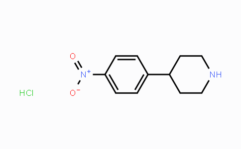 CAS No. 883194-93-2, 4-(4-Nitrophenyl)piperidine hydrochloride