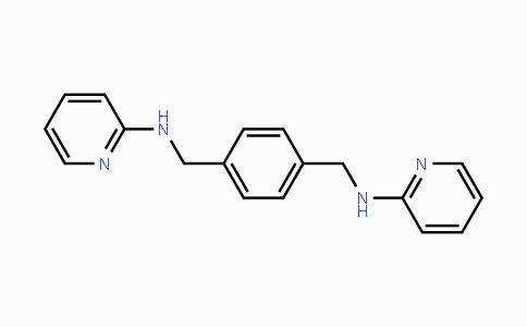 CAS No. 55778-02-4, N,N'-(1,4-Phenylenebis(methylene))-bis(pyridin-2-amine)