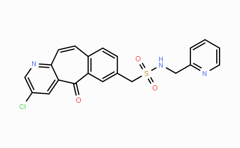 CAS No. 1001917-35-6, 1-(3-Chloro-5-oxo-5H-benzo[4,5]cyclohepta[1,2-b]pyridin-7-yl)-N-(pyridin-2-ylmethyl)methanesulfonamide