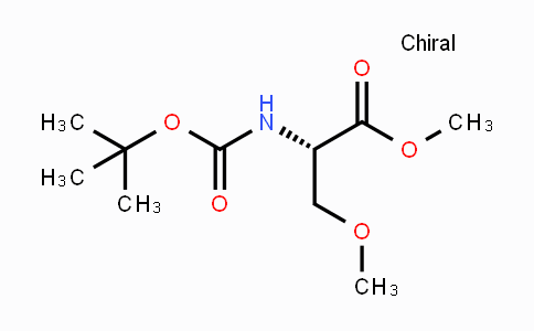 CAS No. 134167-07-0, (S)-Methyl 2-((tert-butoxycarbonyl)-amino)-3-methoxypropanoate