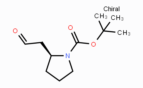 CAS No. 198493-30-0, (S)-tert-Butyl 2-(2-oxoethyl)-pyrrolidine-1-carboxylate