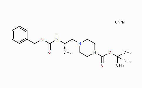 CAS No. 1245649-99-3, (S)-tert-Butyl 4-(2-(benzyloxycarbonylamino)-propyl)piperazine-1-carboxylate