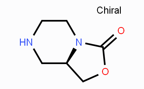 CAS No. 909187-55-9, (R)-Tetrahydro-1H-oxazolo[3,4-a]pyrazin-3(5H)-one