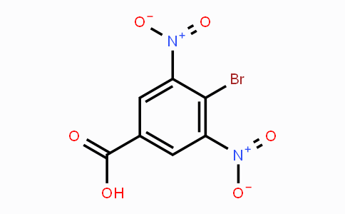 CAS No. 577-52-6, 4-Bromo-3,5-dinitrobenzoic acid