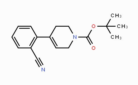 CAS No. 194669-38-0, tert-Butyl 4-(2-cyanophenyl)-5,6-dihydropyridine-1(2H)-carboxylate