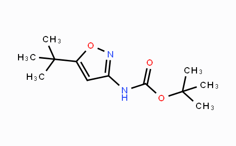CAS No. 89661-71-2, tert-Butyl 5-tert-butylisoxazol-3-ylcarbamate