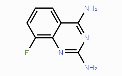 CAS No. 119584-79-1, 8-Fluoroquinazoline-2,4-diamine