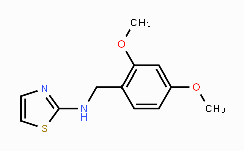CAS No. 853994-53-3, N-(2,4-Dimethoxybenzyl)thiazol-2-amine