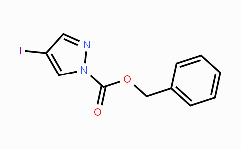 CAS No. 952338-83-9, Benzyl 4-iodo-1H-pyrazole-1-carboxylate