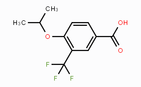 CAS No. 213598-16-4, 4-Isopropoxy-3-(trifluoromethyl)benzoic acid