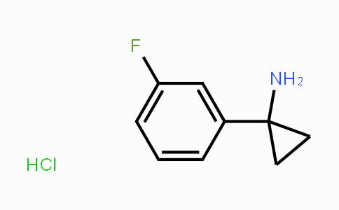 CAS No. 692737-66-9, 1-(3-Fluorophenyl)cyclopropanamine hydrochloride