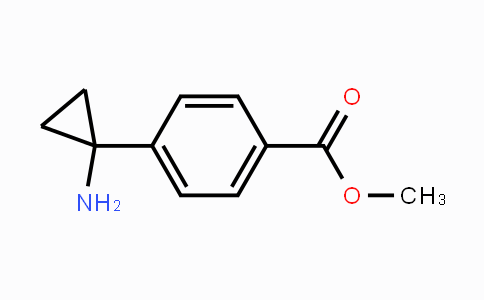 CAS No. 1006037-03-1, Methyl 4-(1-aminocyclopropyl)benzoate