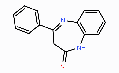 CAS No. 16439-95-5, 4-Phenyl-1H-benzo[b][1,4]diazepin-2(3H)-one