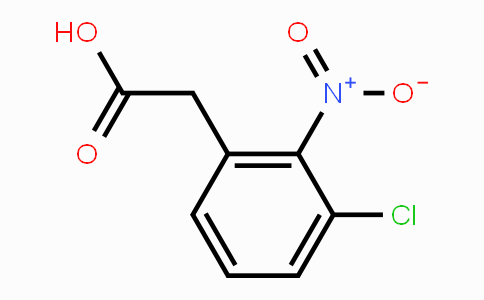 CAS No. 23066-21-9, 3-Chloro-2-nitrophenylacetic acid