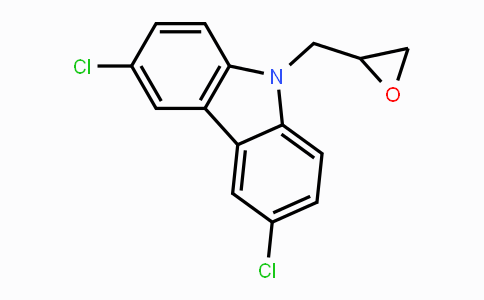 CAS No. 65679-71-2, 3,6-Dichloro-9-(oxiran-2-ylmethyl)-9H-carbazole