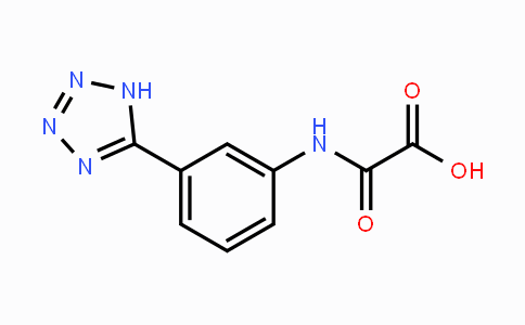 CAS No. 114607-46-4, 2-((3-(1H-Tetrazol-5-yl)phenyl)-amino)-2-oxoacetic acid