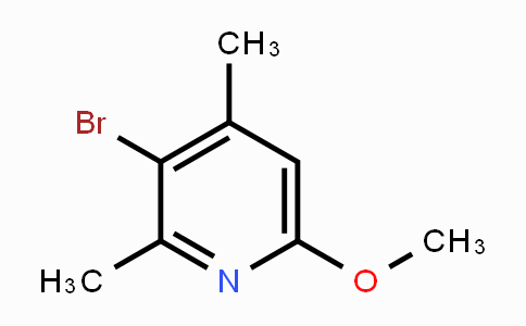 CAS No. 819069-57-3, 3-Bromo-6-methoxy-2,4-dimethylpyridine