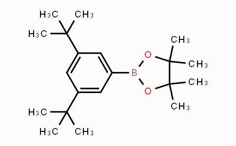 CAS No. 1071924-13-4, 2-(3,5-Di-tert-butylphenyl)-4,4,5,5-tetramethyl-1,3,2-dioxaborolane